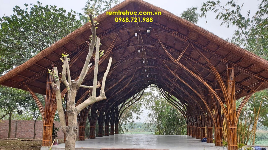 nhà tre tầm vông